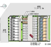 ★手数料０円★青梅市新町　月極駐車場（LP）